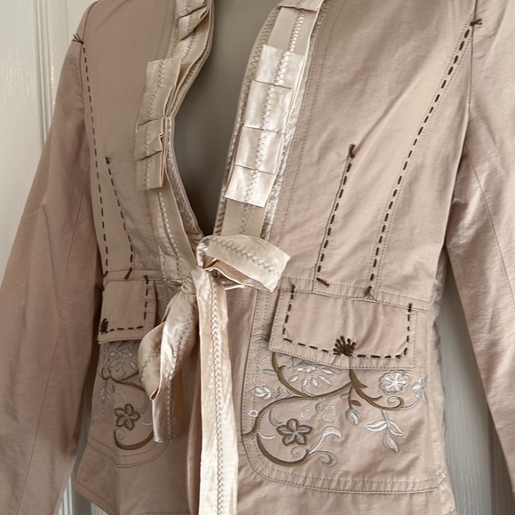 NWOT Ceres Embroidered Jacket - Picture 3 of 9